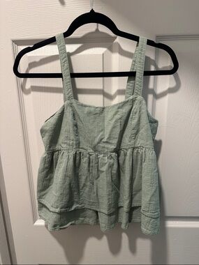 Light Green Sleeveless Top